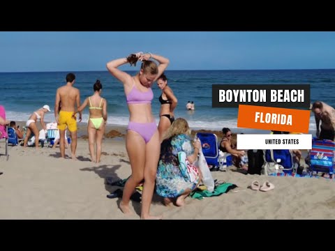 🇺🇸🏖️ Swimming in Boynton beach - Florida