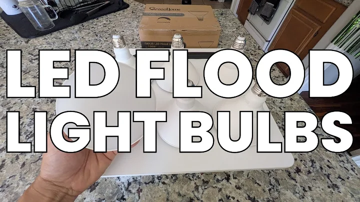 PAR38 LED Flood Light Bulbs 5000K Daylight, 13W (100W Equivalent), Dimmable Waterproof Outdoor Flood