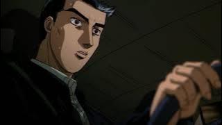 Initial D Third Stage: Bunta Fujiwara passes Kai Kogashiwa (DUB)