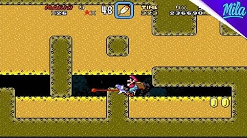 Super Mario World (SNES) - Valley Of Bowser 2 | Milatendo