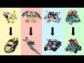 Starter Evolution Gen 1 - Pokemon Characters As Transformer.