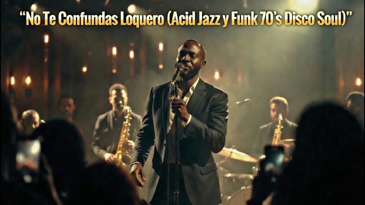 No Te Confundas Loquero, Acid Jazz y Funk 70's Disco Soul, Música y Letra JS Toona, Arreglos IA Suno