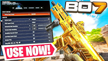 BLACK OPS 7: #1 BEST SETTINGS TO USE RIGHT NOW! 🎮 (BO7 Best Controller Settings PS5/XBOX/PC)