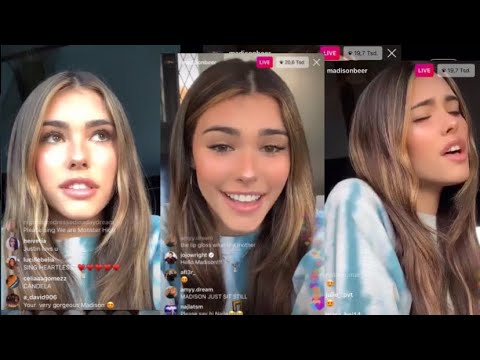 Madison Beer sings on Insta live during quarantine 21.03.2020 - YouTube