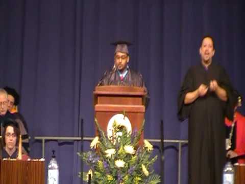 Adnan Ahmad's Commencement Address (University of ...