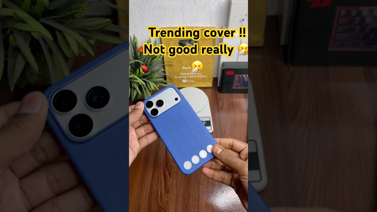 Trending covers for iPhone 17 Pro max cover || good or bad !!