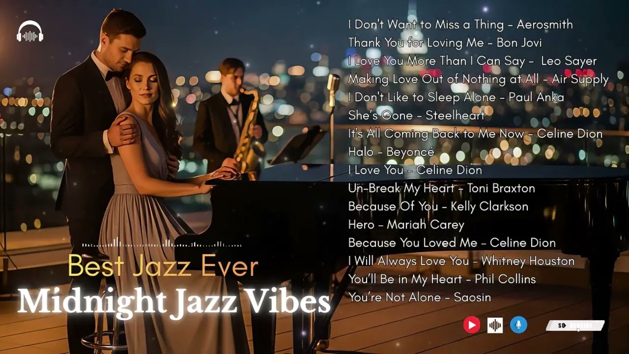 I Don't Like to Sleep Alone - Paul Anka - Hero – Mariah Carey -Relaxing Jazz Music 🎷 cover