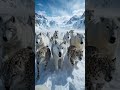 🔥The Great White Animal Rush #wolf #wolfpack #wildlife #arcticwolf