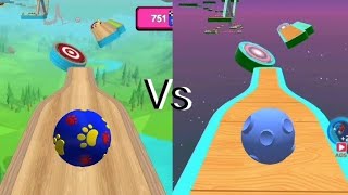 Going Balls V's Sky Rolling ball, Android Game New Update - Level 2319 to 2329 screenshot 5