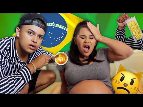 Giving My Pregnant Girlfriend a BRAZILIAN WAX Before Birth