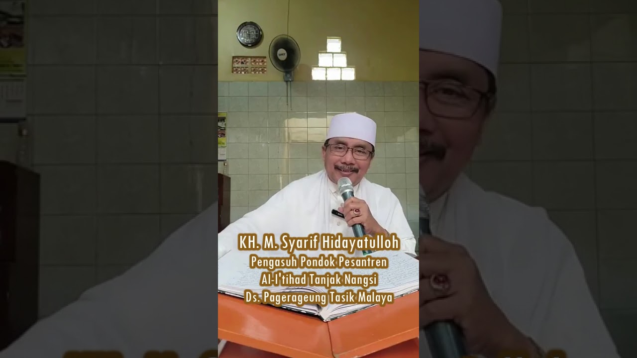 KH. M. Syarif Hidayatulloh (23 Nopember 2025) #khsyarifhidayatulloh #marifat #marifatullah #hikam