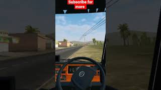 #shorts | Toyota Hiace Super GL Mod in Bussid | view from inside the van | Android game | 3D game screenshot 3