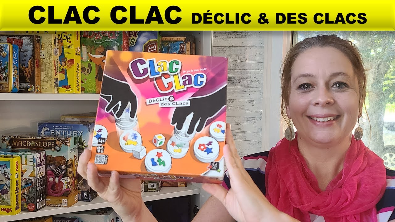 Top Jeux joue à - Clac Clac (Gigamic) 