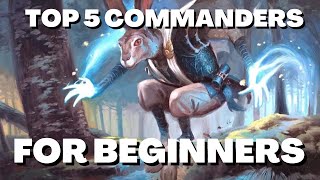 TOP 5 COMMANDERS FOR BEGINNERS || Magic the Gathering Tier List