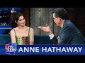 Anne Hathaway On Working, And Dancing, With Anthony Hopkins In "Armageddon Time"