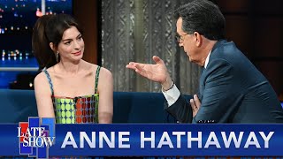 Anne Hathaway On Working, And Dancing, With Anthony Hopkins In 