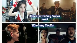 Rixton me and my broken heart who sang it better