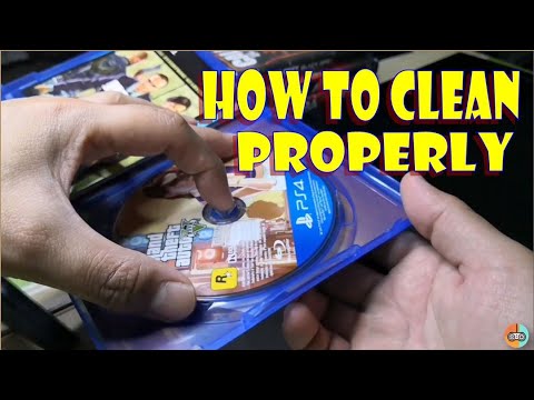 Proper Cleaning Of Consoles Game Disc, PS4, PS5, XBOX & Proper Handling To Avoid Damaging The Discs.