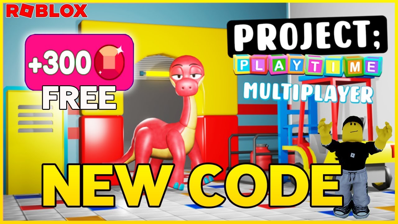 ⭐NEW CODE for PROJECT PLAYTIME MULTIPLAYER⭐ +500 Gems ⭐ 2023