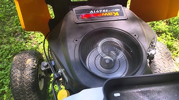 Cub Cadet XT2 w/Kawasaki FR691V idle to full throttle