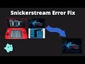 3ds Snickerstream Stream Booting Error Solved/Fixed 11.14