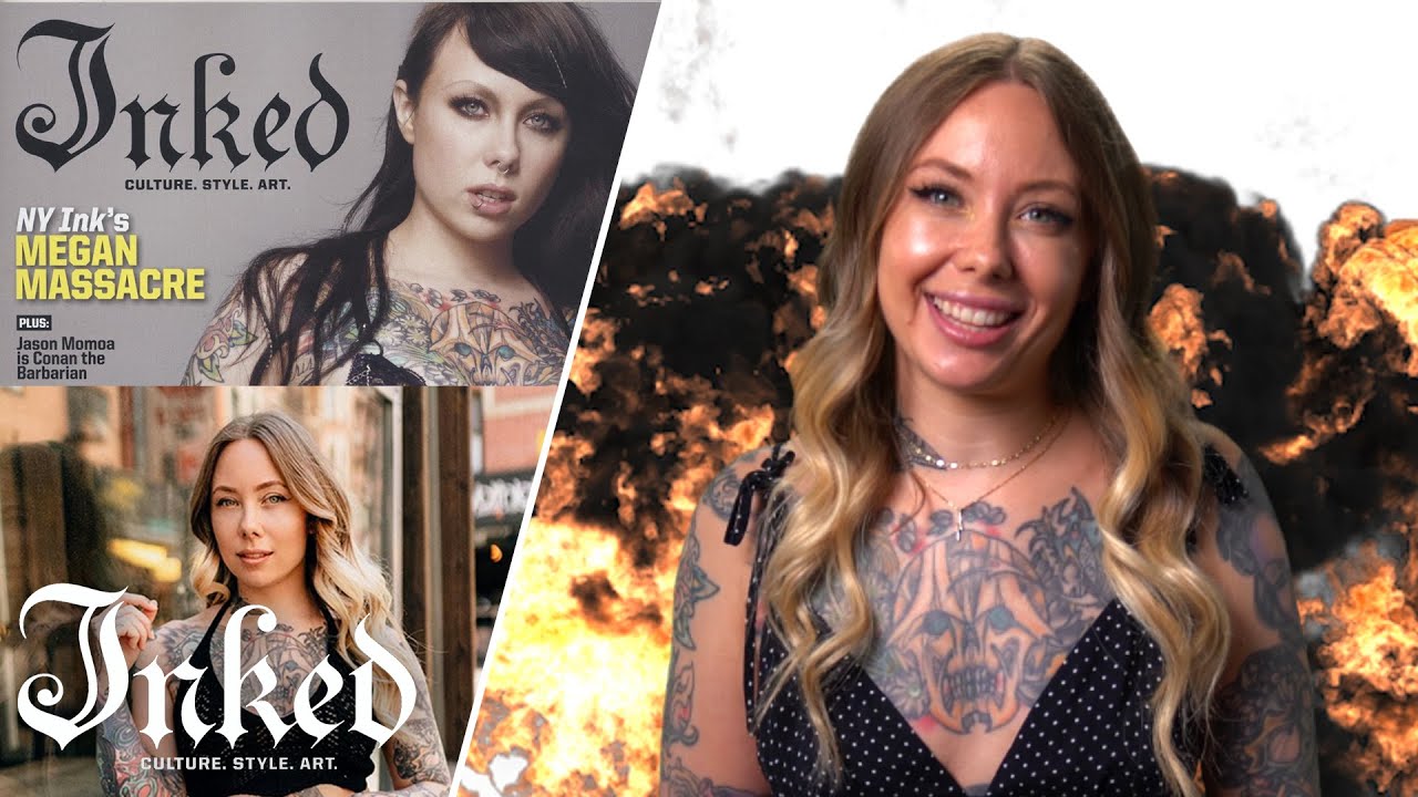 QA Megan Massacres rise to tattooartist credibility  ALARM