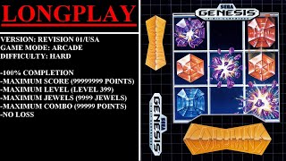 Columns [Rev 01/USA] (Sega Genesis) - (Longplay - Arcade Mode | Hard Difficulty | Maximum Score)