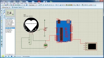 Heart/Pulse sensor with arduino | Proteus simulation
