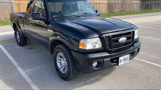 FIRST TRUCK!!!!! 2010 Ford Ranger Sport 4x4 Start Up, Review, Exhaust and Engine!!