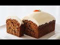 🥕당근파운드케이크  Carrot Cake with Cream Cheese Frosting