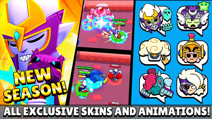 UPCOMING NEW Season 40 Brawl Pass All Skins, Animation's & Cosmetics! #StarrPark