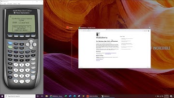 Calculator Setup Wabbitemu