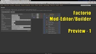 Factorio - Mod-Editor - Preview 1