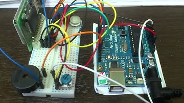 arduinoでブザーを鳴らしました