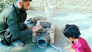 Mud Stove Project DIY Primitive Technology at Khaby Crafts And Creations