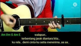 Mari belajar chord gitar RELA DEMI CINTA ( Cover by me )