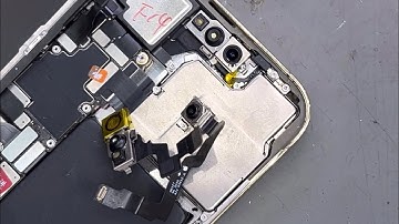 iPhone 14 Pro Max front camera replacement Face ID no damage, working properly #easytrick