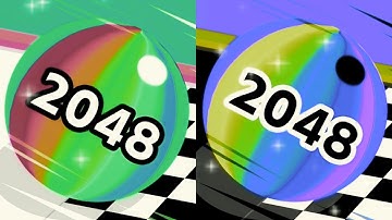 Ball Run 2048 Infinix 🏀 vs Reverse ball Colour Run walkthrough , iOS Android New Update part : 2036