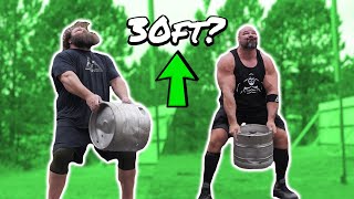 KEG TOSS RECORD IS MINE | WORLD'S PREP WITH ROBERT OBERST