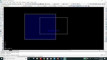 Autocad 2006  tutorial for beginners 3 ( how to use selection command and their type )