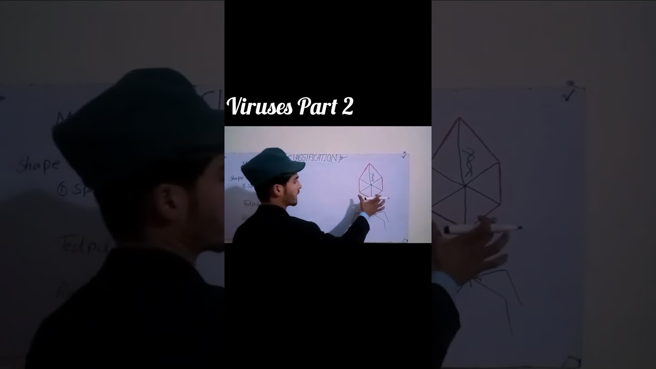 Classification and structure of virus.