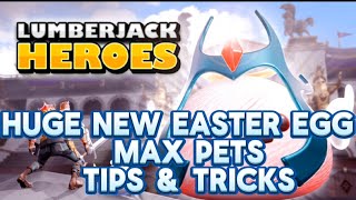 Fornite Lumberjack Heroes New Huge Easter Egg Max Pets Tips & Tricks #fortnite #gaming #walkthrough