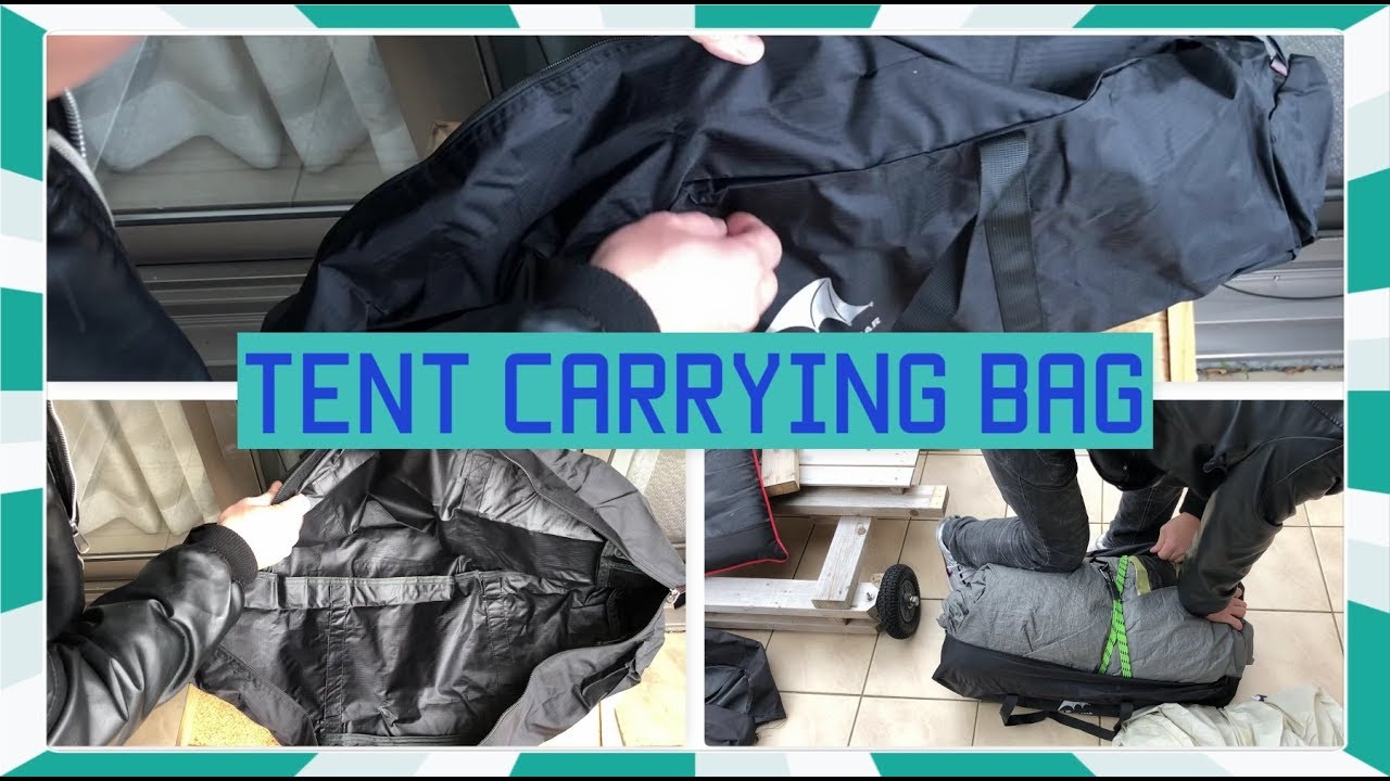Tent Carrying Bag from AliExpress YouTube