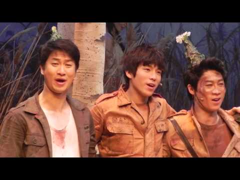 140629뮤지컬 '여신님이 보고계셔' 낮공 커튼콜