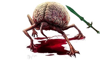 D&D: Not a Dragon! (Brain with Legs)