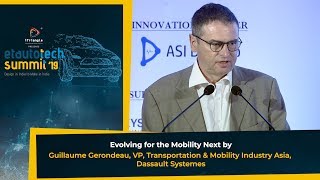 ETAuto Tech Summit 2019: Presentation by Guillaume Gerondeau