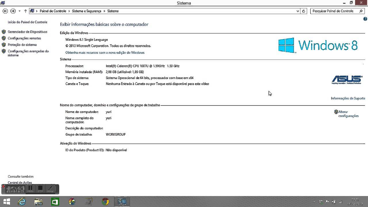 Sistema Operacional De 32 Bits Processador Com Base Em X64