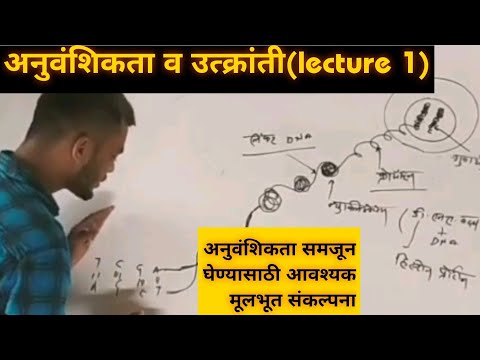 आनुवंशिकता व उत्क्रांती/anuvanshikta v utkranti इयत्ता दहावी विज्ञान आणि तंत्रज्ञान भाग 2(lecture 1)