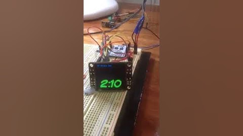 OLED 128x128 on ESP8266 (ESP-201)