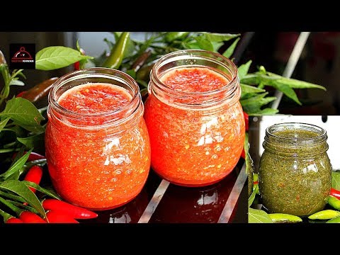 Afghani Chilli Chutney Recipe - چتنی خانگی افغانی